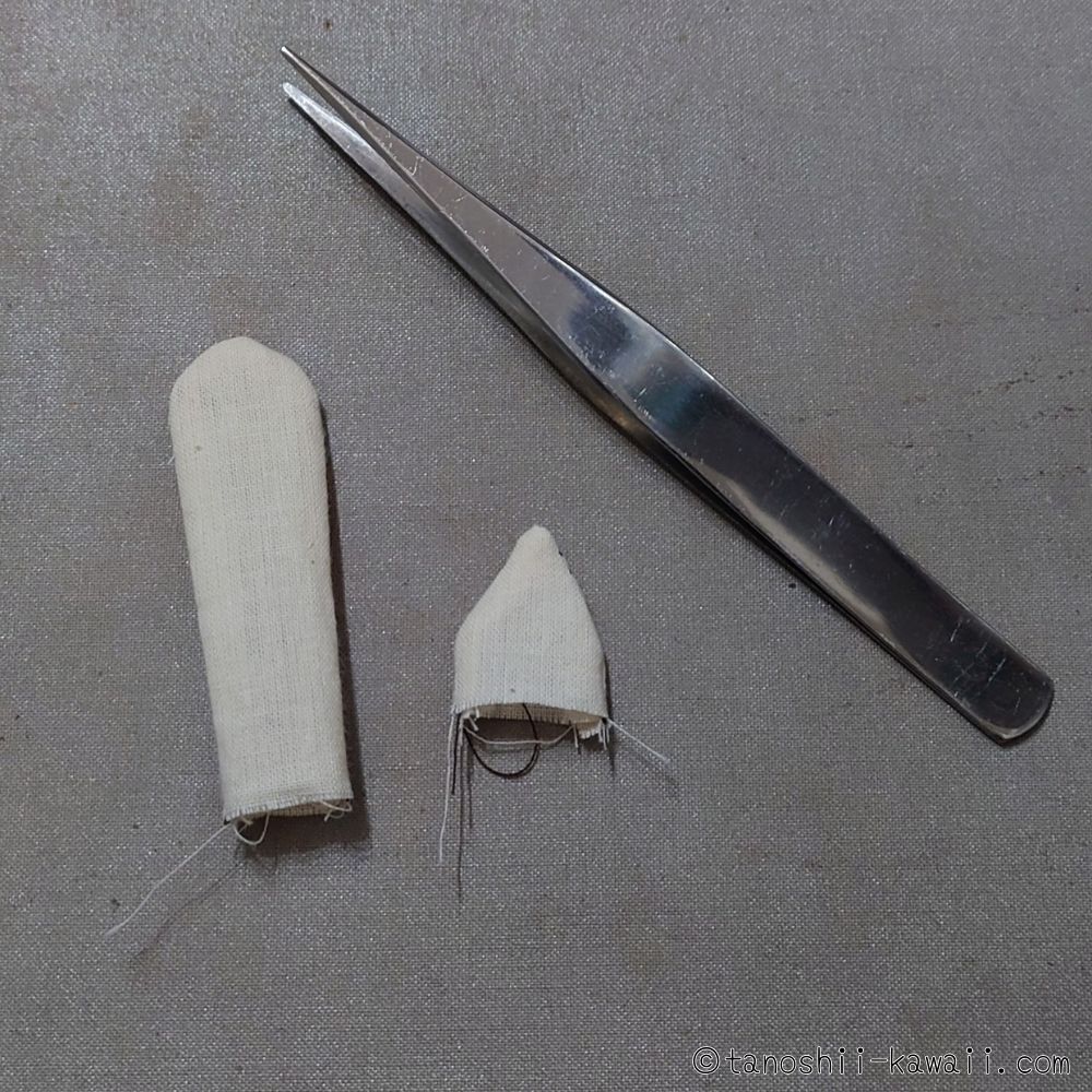 動物耳　ひっくり返す