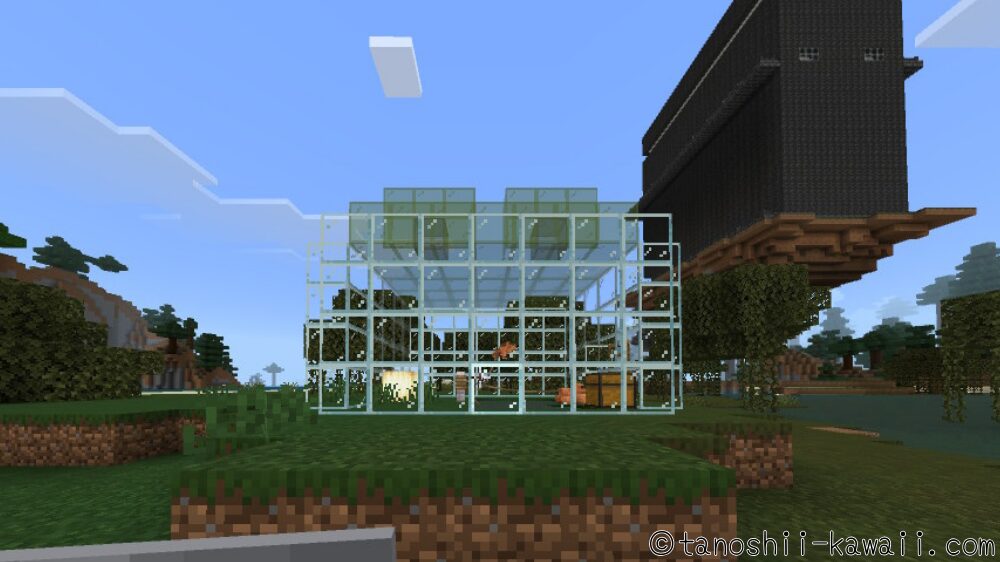 拠点近くのカエルの家