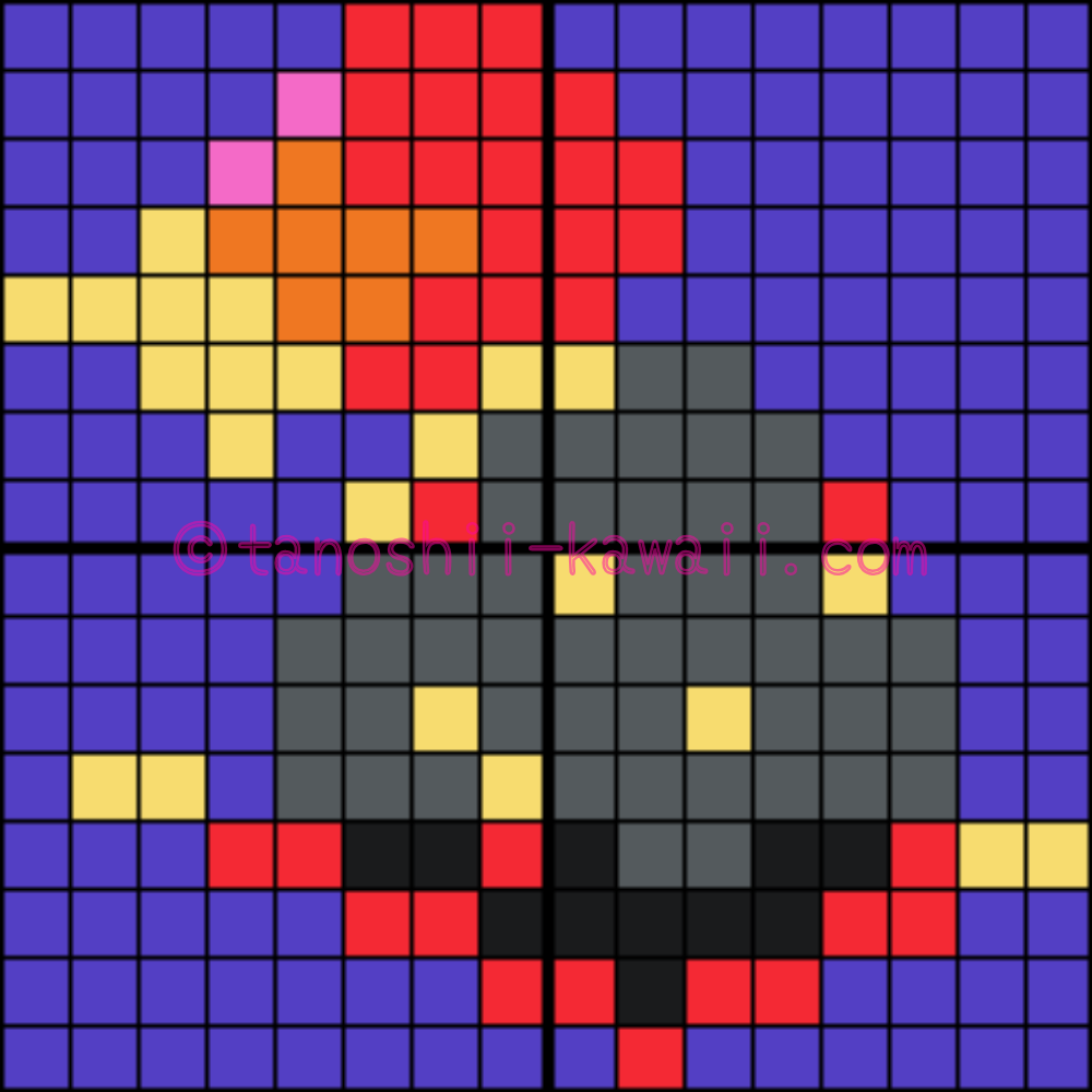 ガラスVer.元イラスト