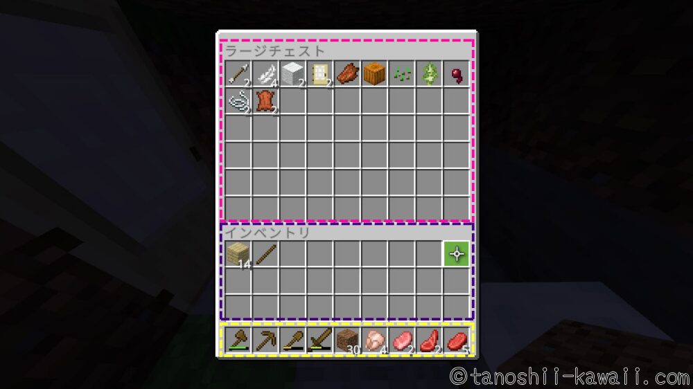 アイテムの整理