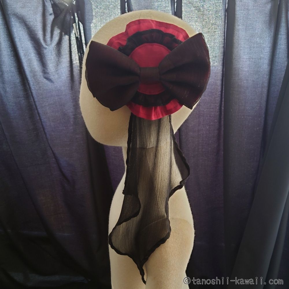 まん丸&フリルを頭にかわいい