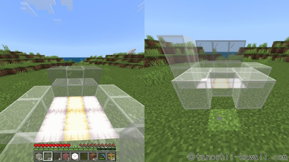 胴体と足をつくる