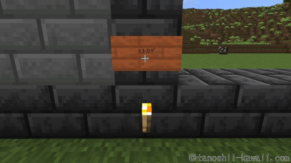 看板にポケモンの名前を書く