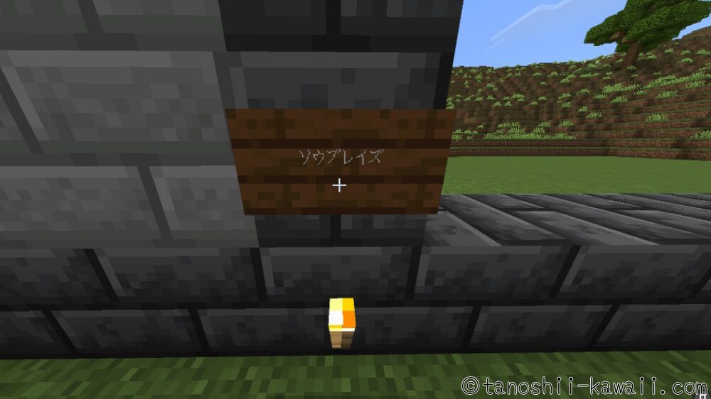 看板にポケモンの名前を書く