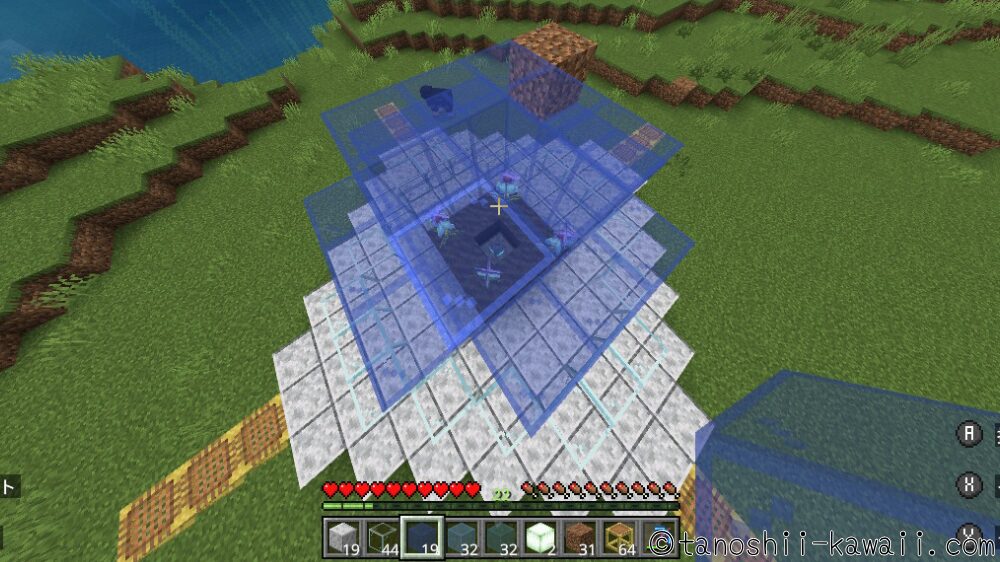 テラパゴス噴水のテラパゴス作り