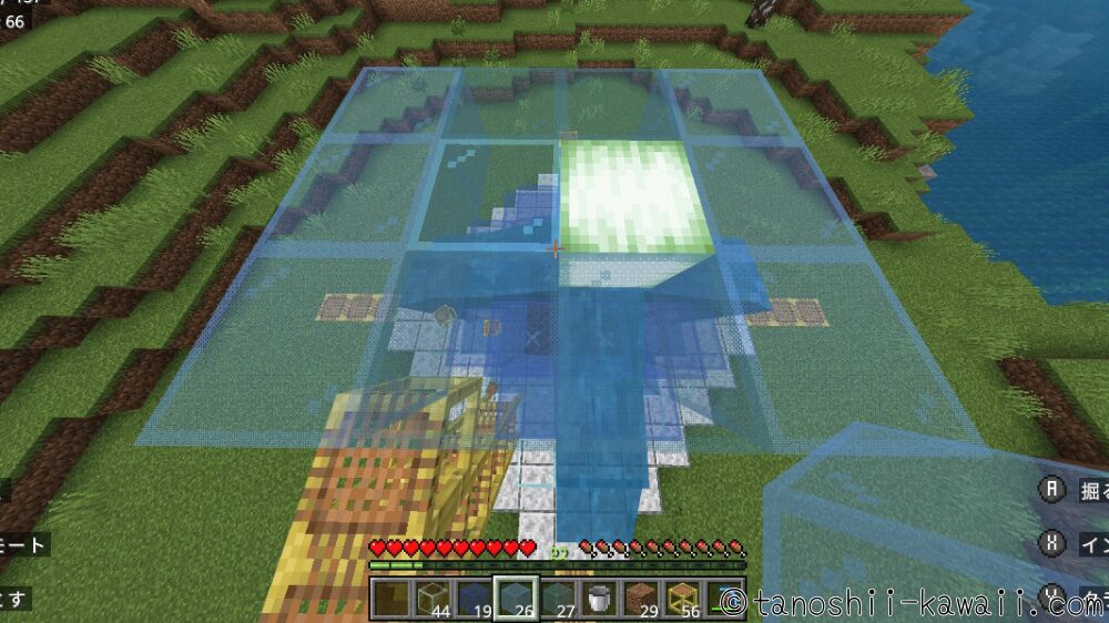 テラパゴス噴水のテラパゴス作り