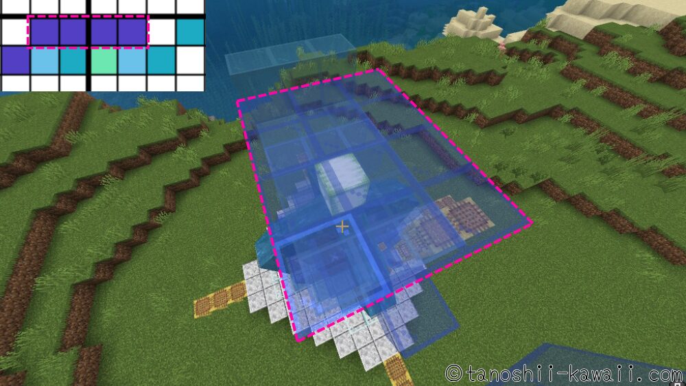 テラパゴス噴水のテラパゴス作り