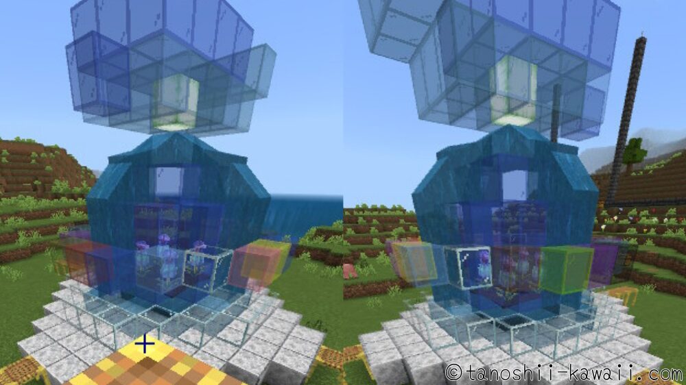 テラパゴス噴水のテラパゴス作り