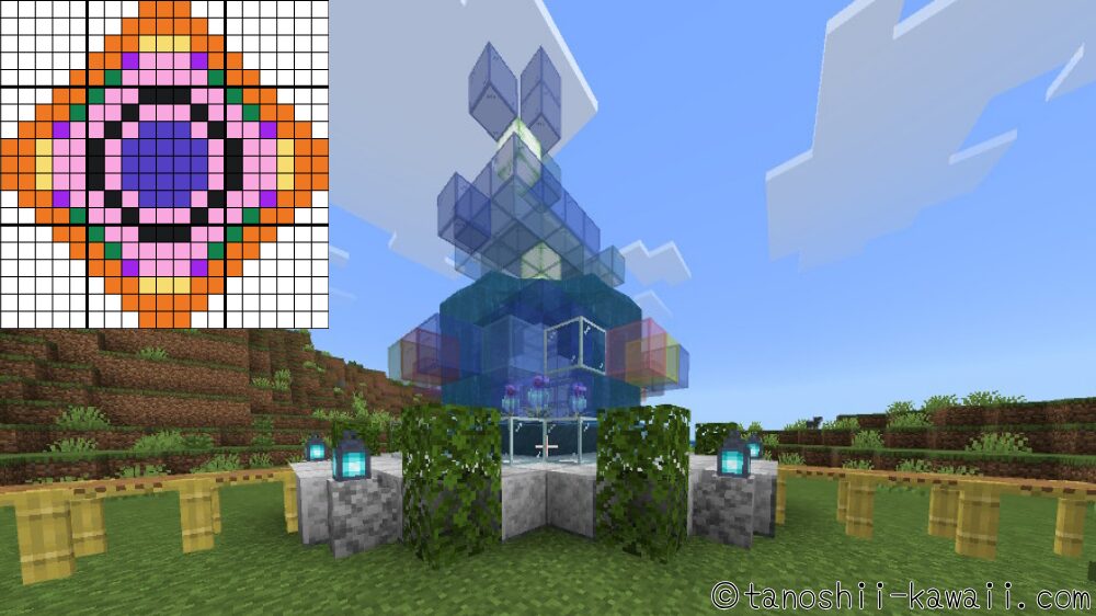 テラパゴス噴水の周り作り