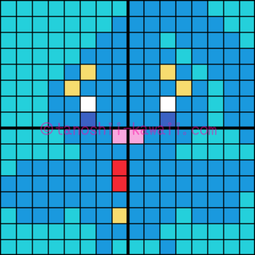 ガラスVer.カラーVer.元イラスト